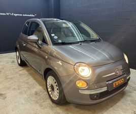FIAT 500 1.2 69 TOIT PANO LOUNGE PACK CITY CLIM AUX 4 PNEUS NEUFS SAISONS