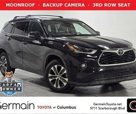 TOYOTA HIGHLANDER USED 2021 TOYOTA HIGHLANDER XLE