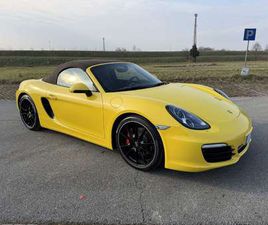 PORSCHE BOXSTER S 981 S GIALLO RACING - 63.000 KM - FULL OPTIONAL