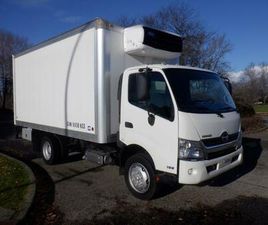 USED 2015 HINO 195 REEFER 16 FOOT CUBE VAN 3 SEATER DIESEL