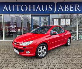 PEUGEOT 206 CC PLATINUM 1.HD SHZ LEDER TÜV NEU