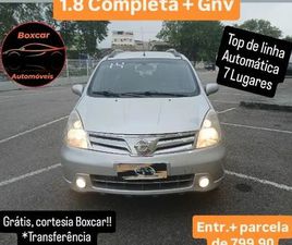NISSAN LIVINA GRAND SL 1.8 16V FLEX FUEL AUT. 2014