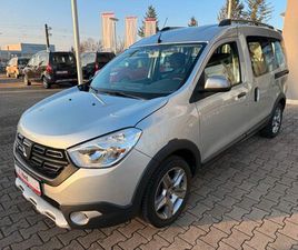 DACIA DOKKER STEPWAY DACIA DOKKER STEPWAY PLUS TURBO*1.HAND,ABN.AHK,RFK,SHZ