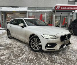 VOLVO V60 B3 MHEV BUSINESS AUT - 14 PÄIVÄN PALAUTUSOIKEUS - SUOMI-AUTO, PERUUTUSKAMERA, WEBASTO, LED-AJOVALOT, MERKKILIIKKEESSÄ HUOLLETTU - J. AUTOTURVA