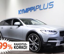 VOLVO V90 CROSS COUNTRY D5 AWD PRO AUT ** POLESTAR-OHJELMA, ACC, 360U00B0KAMERA, KOUKKU, NAHAT, LASIKATTO, ADAPT.LED, HUD** - RAHOITUSKORKO 1,99% - D5 ILMAN ADB