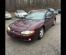 CHEVROLET MONTE CARLO 2003 CHEVROLET MONTE CARLO 2DR CPE SS