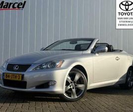 LEXUS IS CABRIOLET 250C LUXURY CABRIO 6CIL AUTOMAAT NL AUTO — LEXUS — MARKTPLAATS
