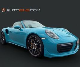 PORSCHE 911 TURBO S CABRIOLET TECHART*LIFT*BURMESTER*ACC