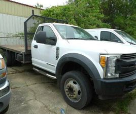 2017 FORD F550 XL REGULAR CAB DIESEL FLATBED