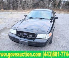 2010 FORD CROWN VICTORIA P7B INTERCEPTOR 1 OWNER CARFAX, 113MI NJ GOVT
