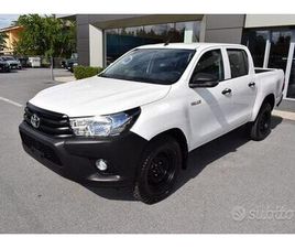 TOYOTA HILUX 2.4 D-4D 4WD 4 PORTE DOUBLE CAB...