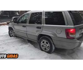 JEEP GRAND CHEROKEE 2002 M VISUREIGIS / KROSOVERIS | SKELBIMAS | 0138576029