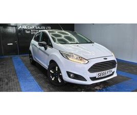 FORD FIESTA 1.0T ECOBOOST ZETEC WHITE EDITION HATCHBACK 5DR PETROL MANUAL EURO 6 (START/STOP) (100 PS)