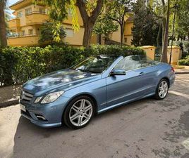 MERCEDES-BENZ CLASE E CABRIO 200 CGI BE AUT.
