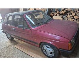 1986 TALBOT SAMBA ROUGE FONCÉ MANUEL, 4 VITESSES CONDUITE...