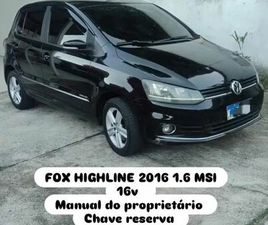 VOLKSWAGEN FOX HIGHLINE 1.6 FLEX 16V 5P 2016
