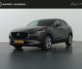 MAZDA CX-30 2.0 E-SKYACTIV-G M HYBRID COMFORT | TREKHAAK | STOEL/STUURVERWARMING | NAVIGATIE | PARKEERCAMERA | CRUISE CONTROL ADAPTIEF | KEYLESS ENTRY/GO | APPL