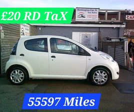 2012 (61) 1.0CC PETROL VTR **55611 MILES** (£20 RD TAX) FSH VGC AC HPI CLEAR 998CC 5DOOR