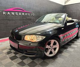 BMW SERIE 1 CABRIOLET E88 123D 204CH BVA LUXE