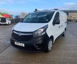 VAUXHALL VIVARO 2017 VAUXHALL VIVARO 2900 1.6CDTI 95PS ECOFLEX L1H1 SWB PANEL VAN EX BT FLEET