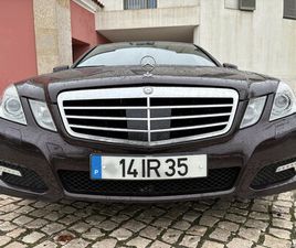 MERCEDES-BENZ E 250 CDI NACIONAL AVANTGARDE DEZEMBRO/11