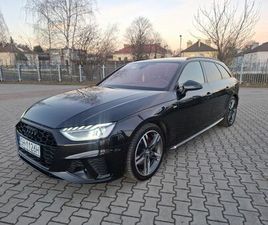 AUDI A4 AUTOMAT 174KM S-LINE BLACK STAN PERFEKCYJNY SERWIS OPLATY CHORZÓW • OLX.PL