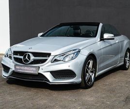 MERCEDES-BENZ E 320 CABRIO FACELIFT AMG LINE AHK
