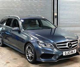 2013 MERCEDES-BENZ E CLASS E350 BLUETEC AMG SPORT 5DR 7G-TRONIC ESTATE DIESEL AUTOMATIC