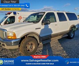 2000 FORD EXCURSION 4WD LIMITED