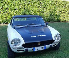 ABARTH 124 SPIDER FIAT ABARTH 124 RALLY EPOCA NO PERMUTE