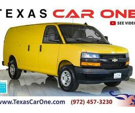 USED 2023 CHEVROLET EXPRESS 2500 CARGO VAN POWER CONVENIENCE PKG REAR CAMERA
