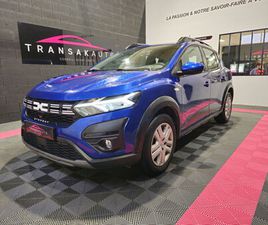 DACIA SANDERO ECO-G 100 STEPWAY EXPRESSION - CAMERA - CARPLAY - SUIVI RENAULT - GARANTIE DACIA 04/27...