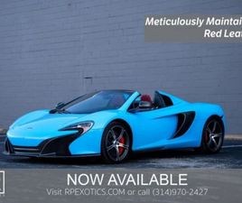 2015 MCLAREN 650S SPIDER CONVERTIBLE 2D