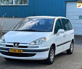 PEUGEOT 807 - 2.2 SR 7 PERSOONS AIRCO SCHUIFDEUREN 1 JAAR APK 169.500 KM NAP