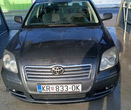 TOYOTA AVENSIS TOYOTA AVENSIS 2.2 D4D