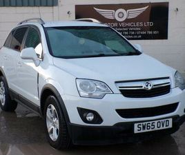 2016 VAUXHALL ANTARA 2.2 CDTI DIAMOND 5DR [2WD] [START STOP] HATCHBACK DIESEL MANUAL