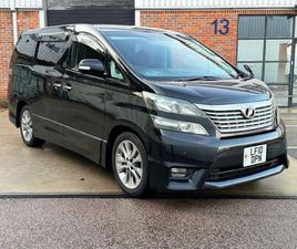 2022 TOYOTA VELLFIRE 2.4 PETROL AUTOMATIC 5DR 7 SEATS PETROL AUTOMATIC