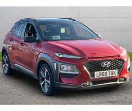 2018 HYUNDAI KONA 1.0T GDI BLUE DRIVE PREMIUM SE 5DR HATCHBACK PETROL MANUAL