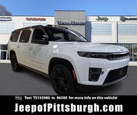 JEEP GRAND WAGONEER NEW 2026 JEEP GRAND WAGONEER L SUMMIT OBSIDIAN 4X4