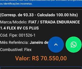 FIAT STRADA ENDURANCE 1.4 FLEX 8V CS PLUS 2022