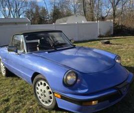 1987 ALFA ROMEO SPIDER QUADRIFOGLIO – CLASSIC ITALIAN CONVERTIBLE – 5 SPEED