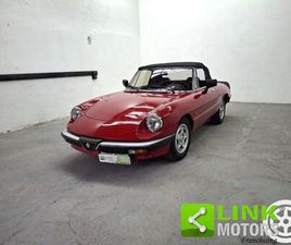 ALFA ROMEO SPIDER DUETTO 1.6 ISCRITTA ASI