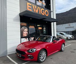FIAT 124 SPIDER SPIDER 1.4 MULTIAIR 140CH LUSSO PLUS CAMERA DE RECUL + GPS + INTERIEURE CUIR