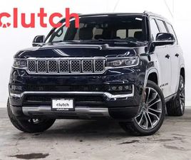 2022 JEEP GRAND WAGONEER SERIES III W/APPLE CARPLAY & ANDROID AU