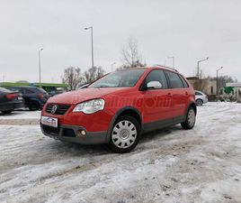 VOLKSWAGEN POLO 1.2 65 12V SUN CROSSPOLO KAMATMENTES RÉSZLETRE VIHETŐ!!!