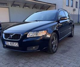 VOLVO V50 1.6D, 2009R, XENON, NAWIGACJA, SKÓRZANA TAPICERKA, ALU SZCZECIN NIEBUSZEWO • OLX.PL