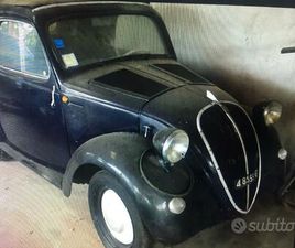 FIAT TOPOLINO EPOCA ASI