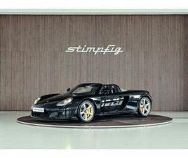 PORSCHE CARRERA GT, ONLY 792 KM, 1 OWNER, VAT
