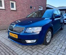 SKODA OCTAVIA 1.6 TDI 81KW COMBI 2014 BLAUW GREENLINE — SKODA — MARKTPLAATS