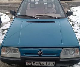 ŠKODA FAVORIT ŠKODA FAVORIT 135 LUX 1991 VÝNIMOČNÝ STAV, GARÁŽOVANÉ, BEZ HRDZE, STK, ZBERATEĽSKÝ KUS